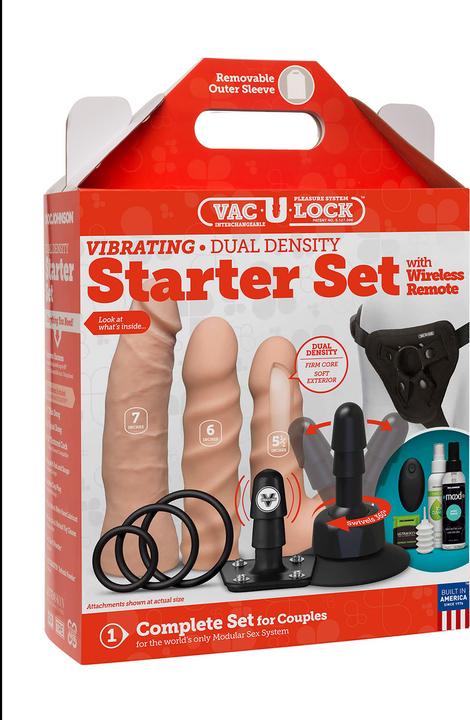 Produktbild Doc Johnson Vibrating Dual Density Starter Set