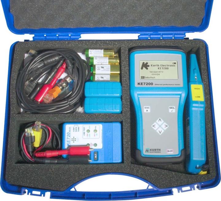 Immagine prodotto Kurth Kit composto da Ethernet Tester e Line Finder