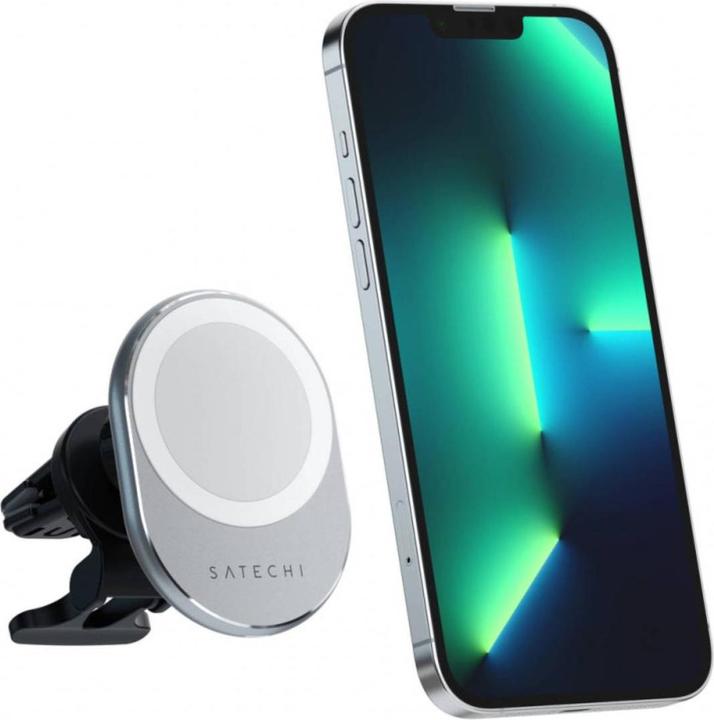 Actual product image Satechi Wireless Magnetic Qi Car Charger (7.50 W)