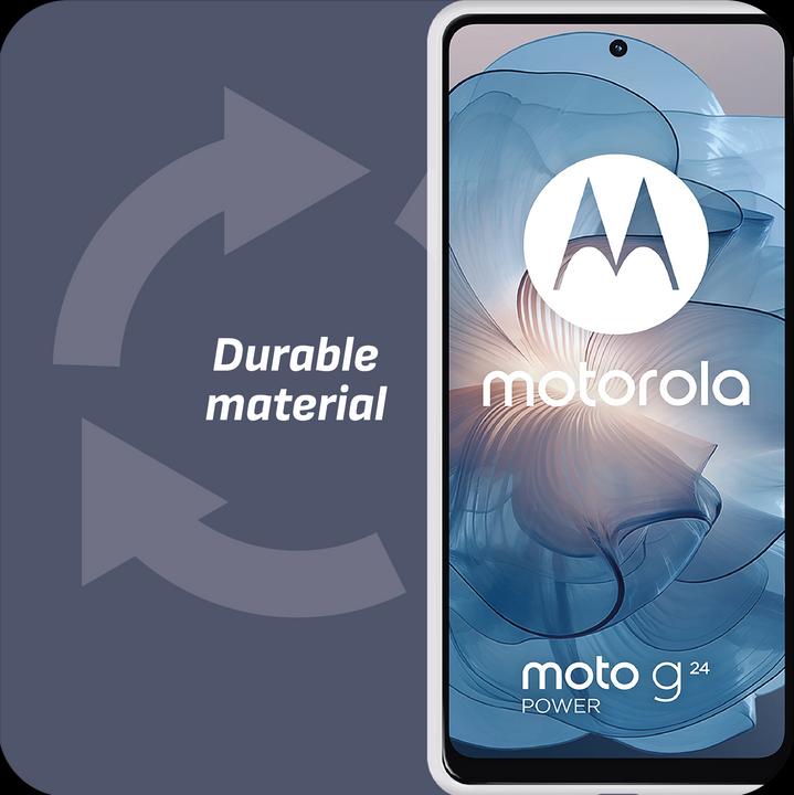 Actual product image Cazy Soft TPU protective cover (Motorola Moto G24 Power, Motorola Moto G04, Motorola Moto G24)