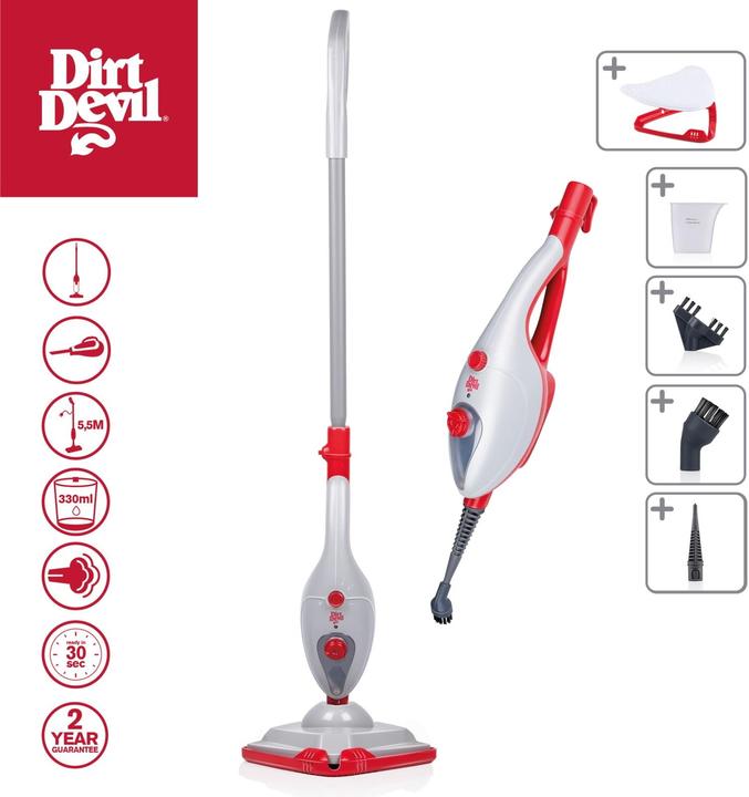 Actual product image Dirt Devil Steam-mop 1300W 230V DD7001 (0.80 bar, 1300 W)