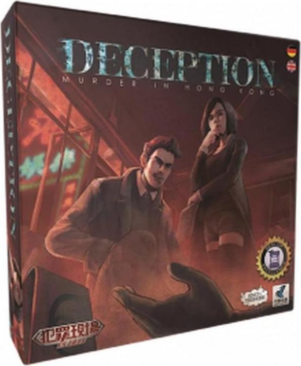 Actual product image JT001 - Deception: Murder in Hong Kong, Board Game, for 4 -12 Players, from 14 Years (German)