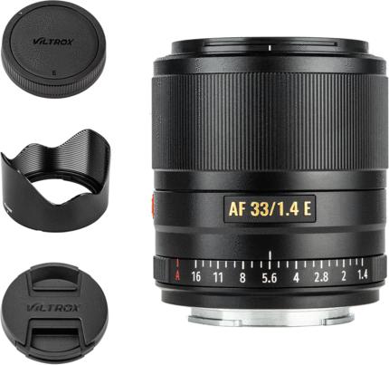 Actual product image Viltrox FE-33MM STM APS-C, auto focus prime lens with large aperture, for Sony E mount, 33mm/f1.4 (Sony E, APS-C / DX)