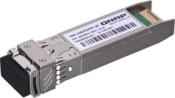 Immagine prodotto QNAP TRX-10GITSFPP-SR Ricetrasmettitore 10GBASE-SR ad ampio intervallo di temperatura