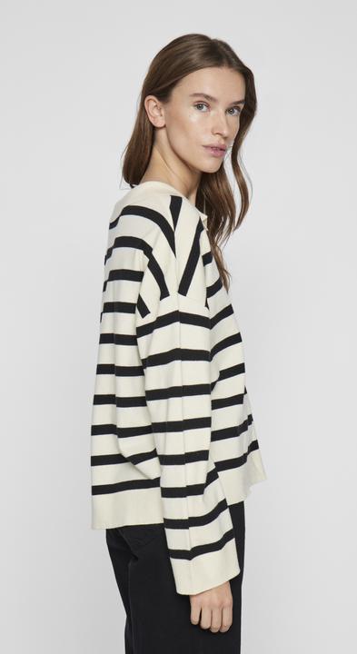 Image du produit Vila Pull-over en maille rayée (L)