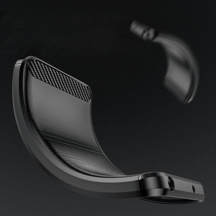 Actual product image Cover-Discount Xiaomi Poco F6 Pro - Metal Carbon Look Cover (Xiaomi Poco F6 Pro)