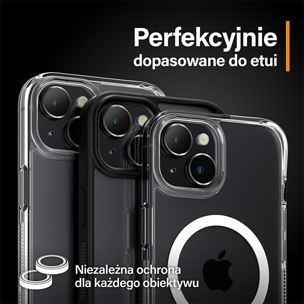 Produktbild PanzerGlass Hoops Camera Lens Protector (1 Stück, Apple iPhone 15)