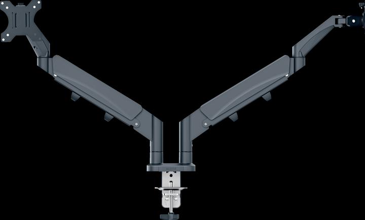 Actual product image Leitz Screen support 2 monitors velvet grey (Table, 32")