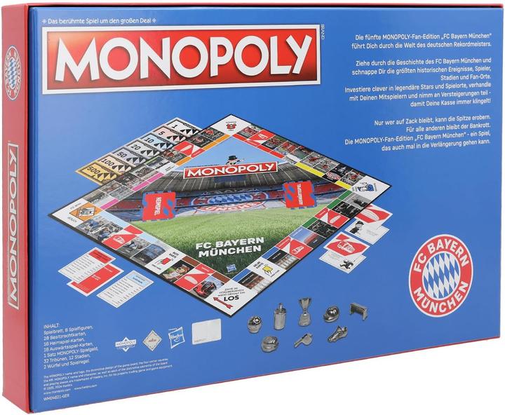 Produktbild FC Bayern München Monopoly - (Deutsch)