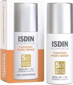 Immagine prodotto Isdin Fotoprotector Fusion Water Magic Repair 50ml Spf50 (Crema solare, SPF 50, 50 ml)