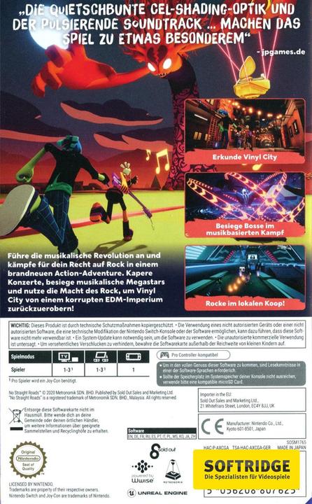 Image du produit Sold Out Pas de routes droites (Switch, DE)