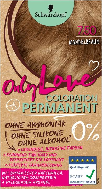 Image du produit Schwarzkopf Only Love Coloration 7.50 brun amande (Marron)