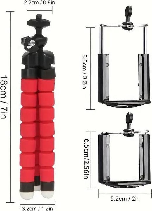 Immagine prodotto Kikkerland Treppiede per smartphone (Schiuma solida, Tessuto, Materiale sintetico)