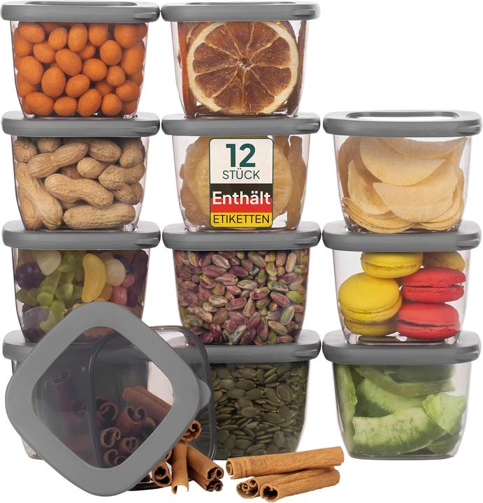 Uandu Set of 12 storage tins (6.60 l)