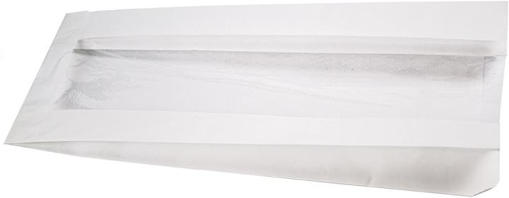 miniSchoggi Bread bag paper with fold and window 34 x 14 cm, 25 pieces