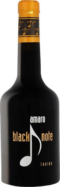 Actual product image Black Amaro Note Italian herbal liqueur