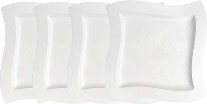 Assiette plate 4pcs NewWave (4 pièce(s))