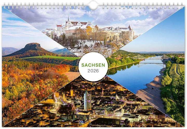 Produktbild Kalender Sachsen 2026 (Deutsch)