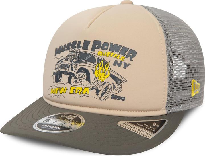 Produktbild New Era 9Fifty Strapback Cap - RETRO CROWN Muscle Power - S/ (S/M)
