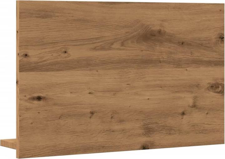 Immagine prodotto VidaXL Badspiegel Wandspiegel Badezimmerspiegel Spiegel mit Ablage Artisan-Eiche (60 x 37 cm)
