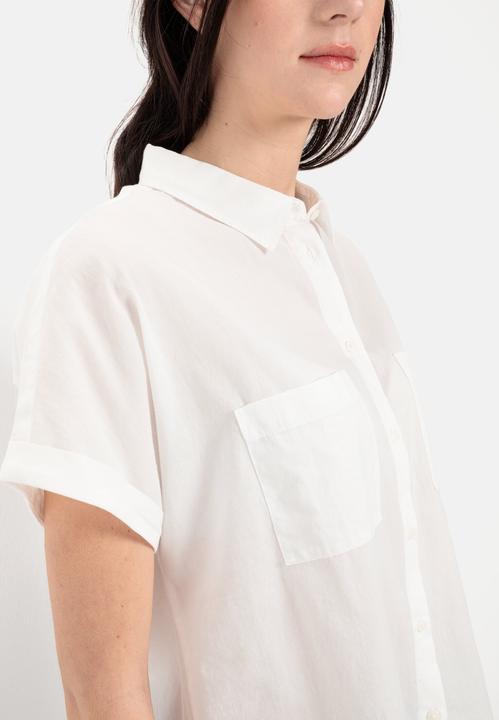 Image du produit Camel Active Blouse à manches courtes en sergé de coton (XL)