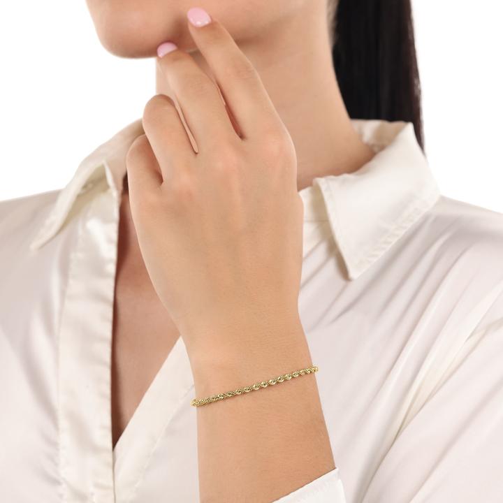 Produktbild zz_ArchivedByPCD_Amor Schmuck_zu_Amor Amor Armschmuck für Damen, Gold 375 (19 cm, 9 ct, Gold 375)