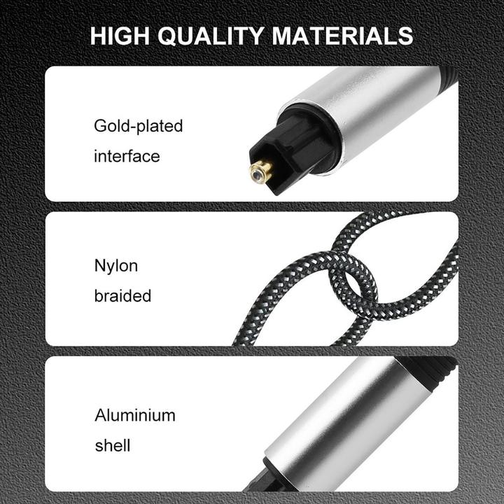 Actual product image Cadorabo Digital audio cable (0.02 m, TOSLINK)