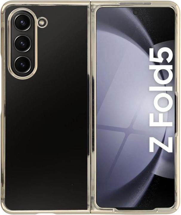Forcell Back panel cover OEM FOCUS Case for SAMSUNG Galaxy Z Fold 5 5G gold