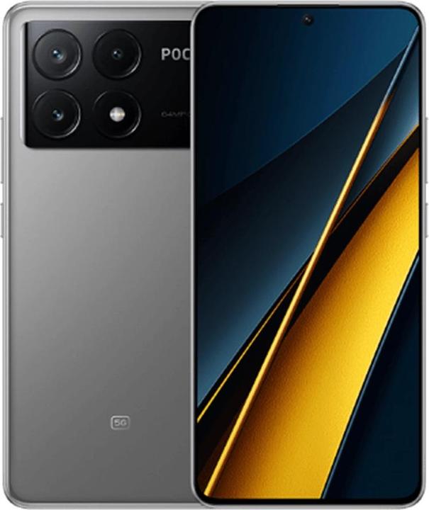 Image du produit Xiaomi Poco X6 Pro (256 Go, Noir, Grey, 6.67", Double SIM, 64 Mpx, 5G)
