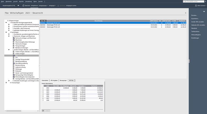 Produktbild Lexware anlagenverwaltung 2023 1 license(s) (1 User, 12 Monate)