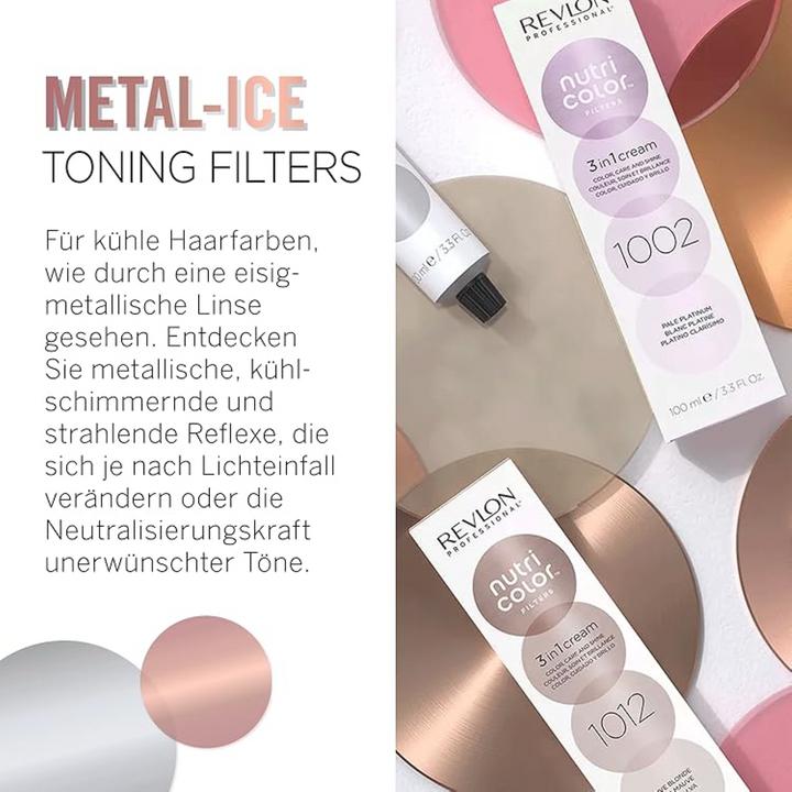 Produktbild Revlon Professional Nutri Color Creme - Intensive Platinum 1022 (Intensive Platinum 1022)