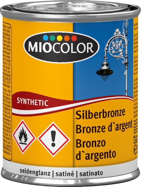 Produktbild Miocolor Silberbronze seidenglanz (Silber, Bronze, 0.13 l)