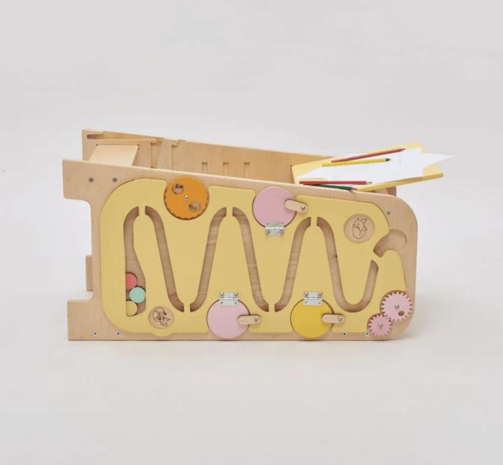 Actual product image Montessori Multifunktionaler Helfer Tower 5-in-1 - Multifunctional Helper Tower 5-in-1 ® by busy kids
