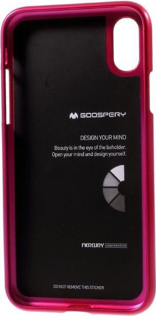 Actual product image Goospery i Jelly Metal Series (Apple iPhone X)