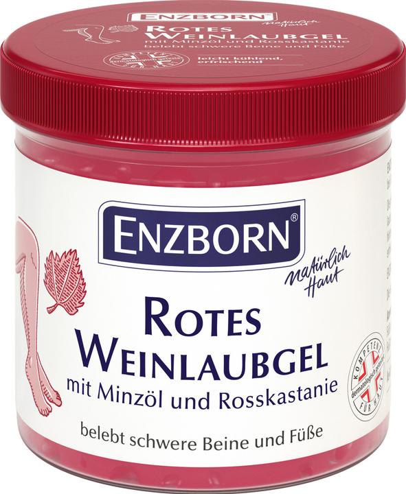 Enzborn rotes Weinlaubgel (Körpergel, 200 ml)