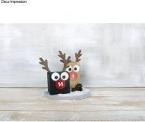 Actual product image Rayher Advent calendar accessories: Rudolf Reindeer, 1 se