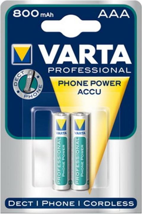 Image du produit Varta Recharger le téléphone d'Accu (2 pcs, AAA, 800 mAh)