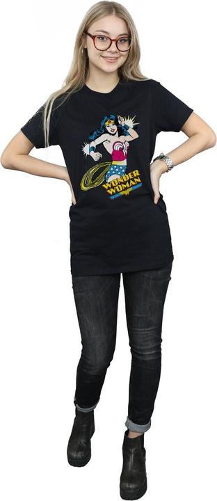Image du produit - T-shirt WONDER WOMAN LASSO - Femme (XL)