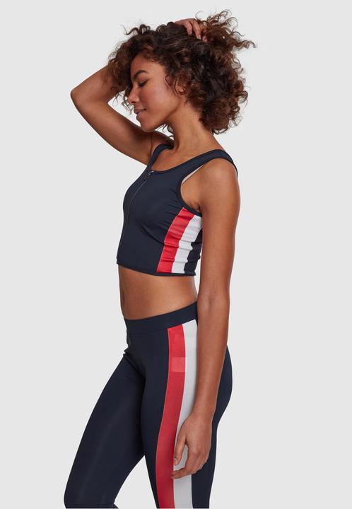 Produktbild Urban Classics Ladies Side Stripe Cropped Zip Top (S)