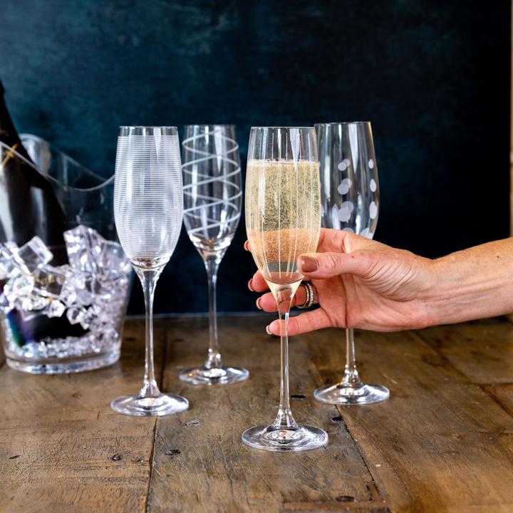 Actual product image Mikasa Champagne Flute (25 cl, 4 Glasses, Champagne glasses)
