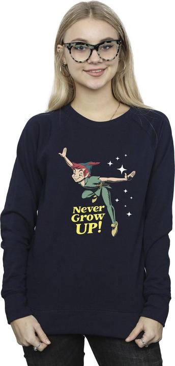 Immagine prodotto Disney Peter Pan Never Grow Up Felpa Donna (L)
