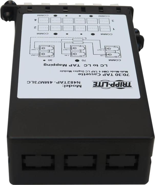 Produktbild Eaton TRIPPLITE Fiber TAP Cassette - Multimode 4x Duplex LC 70/30 Split