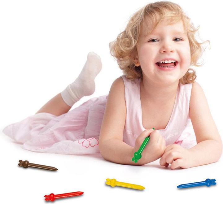 Productafbeelding Bambolino Toys Nijntje waskrijtjes (Blauw, Rood, Groen, Bruin, Geel, 5 x)