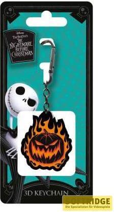 Immagine prodotto Pyramid Disney 3D porte-clés caoutchouc The Nightmare Before Christmas Zucca Fiammeggiante 6 cm