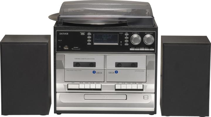 Produktbild Denver MRD-166 (Tape-Deck, Plattenspieler, CD Player, 2x 2 W)
