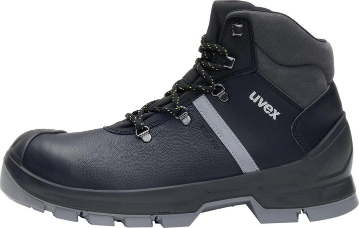 Produktbild Uvex Safety 6510346 Sicherheitsstiefel S3 Schuhgrösse (EU): 46 Schwarz, Grau 1 Paar (S3, 46)