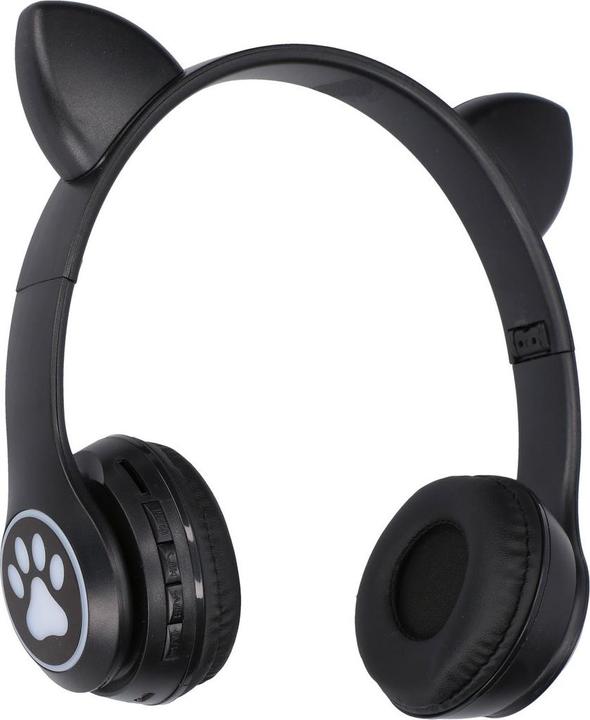 Immagine prodotto Extralink Cuffie Wireless Per Bambini Con Orecchie Da Gatto, Nero