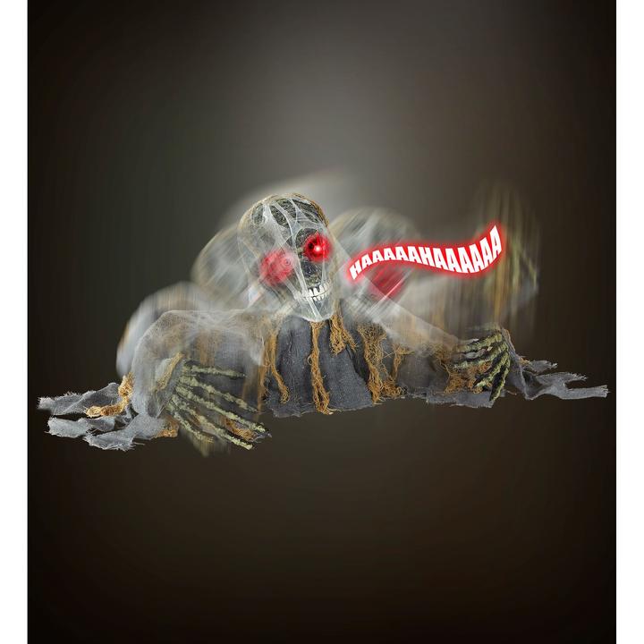 Image du produit Widmann Squelette de zombie animé avec mouvement et rire 120cm