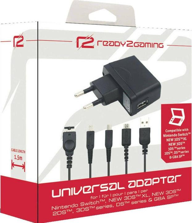 Actual product image ready2gaming Universal adapter for the GBA & DS series + for Nintendo Switch (2DS, 3DS, 3DS XL, NDS, Switch)