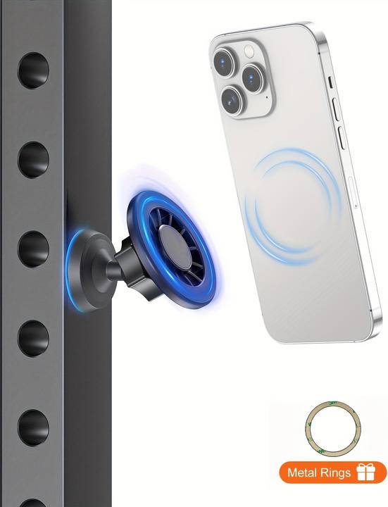 Produktbild PhoneLook MagSafe 360° Magnetischer Telefonhalter mit verstellbarem Magnet für Fitnessstudio oder Metallhalter